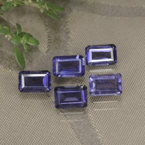 Achetez naturel 2,77ct violet iolite gems, taille émeraude, en provenance madagascar chez gemselect. en stock, livraison internationale!
