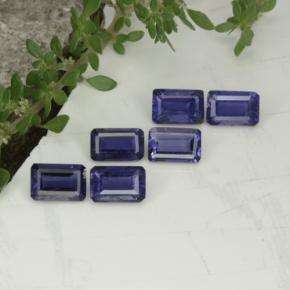 Achetez naturel 3,11ct bleue iolite gems, taille émeraude, en provenance madagascar chez gemselect. en stock, livraison internationale!