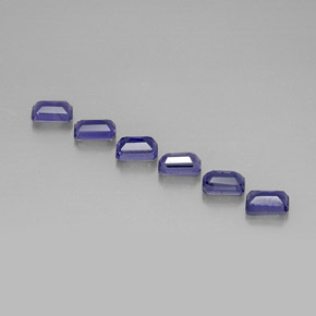 Achetez naturel 3,08ct bleue iolite gems, taille émeraude, en provenance madagascar chez gemselect. en stock, livraison internationale!