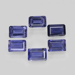 Achetez naturel 2,83ct bleue iolite gems, taille émeraude, en provenance madagascar chez gemselect. en stock, livraison internationale!