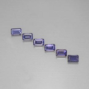 Achetez naturel 3,16ct bleue iolite gems, taille émeraude, en provenance madagascar chez gemselect. en stock, livraison internationale!