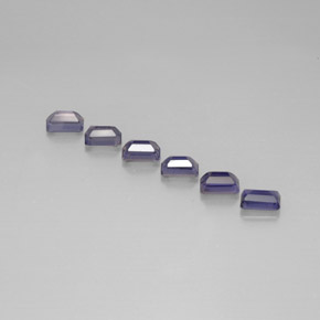 Achetez naturel 3,16ct bleue iolite gems, taille émeraude, en provenance madagascar chez gemselect. en stock, livraison internationale!