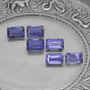 Achetez naturel 3,30ct bleue iolite gems, taille émeraude, en provenance madagascar chez gemselect. en stock, livraison internationale!