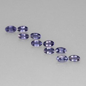 Achetez naturel ct bleue iolite gems, coupe ovale, en provenance madagascar chez gemselect. en stock, livraison internationale!