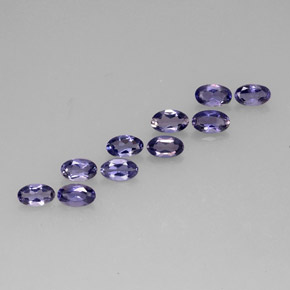 Achetez naturel ct Violet Bleu Iolite gems, Coupe ovale, En provenance Madagascar chez GemSelect. En stock, livraison internationale!