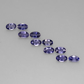 Achetez naturel ct bleue iolite gems, coupe ovale, en provenance madagascar chez gemselect. en stock, livraison internationale!