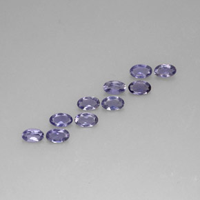 Achetez naturel ct bleue iolite gems, coupe ovale, en provenance madagascar chez gemselect. en stock, livraison internationale!