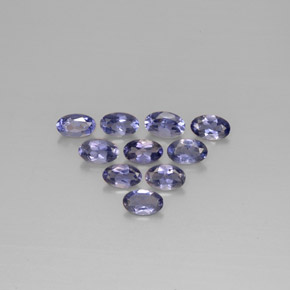 Achetez naturel ct bleue iolite gems, coupe ovale, en provenance madagascar chez gemselect. en stock, livraison internationale!