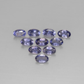Achetez naturel ct bleue iolite gems, coupe ovale, en provenance madagascar chez gemselect. en stock, livraison internationale!