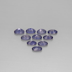 Achetez naturel ct bleue iolite gems, coupe ovale, en provenance madagascar chez gemselect. en stock, livraison internationale!