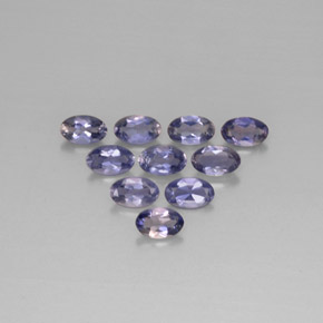 Achetez naturel ct bleue iolite gems, coupe ovale, en provenance madagascar chez gemselect. en stock, livraison internationale!