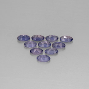 Achetez naturel ct bleue iolite gems, coupe ovale, en provenance madagascar chez gemselect. en stock, livraison internationale!