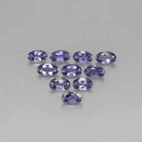 Achetez naturel ct bleue iolite gems, coupe ovale, en provenance madagascar chez gemselect. en stock, livraison internationale!