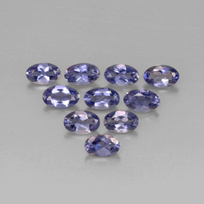 Achetez naturel ct bleue iolite gems, coupe ovale, en provenance madagascar chez gemselect. en stock, livraison internationale!