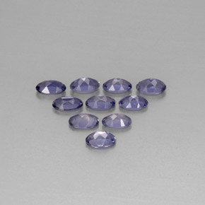 Achetez naturel ct bleue iolite gems, coupe ovale, en provenance madagascar chez gemselect. en stock, livraison internationale!