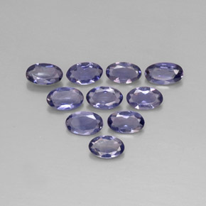 Achetez naturel ct bleue iolite gems, coupe ovale, en provenance madagascar chez gemselect. en stock, livraison internationale!