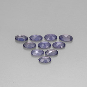 Achetez naturel ct bleue iolite gems, coupe ovale, en provenance madagascar chez gemselect. en stock, livraison internationale!