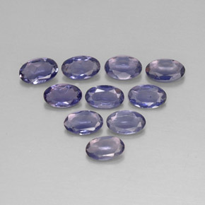 Achetez naturel ct bleue iolite gems, coupe ovale, en provenance madagascar chez gemselect. en stock, livraison internationale!