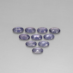 Achetez naturel ct bleue iolite gems, coupe ovale, en provenance madagascar chez gemselect. en stock, livraison internationale!