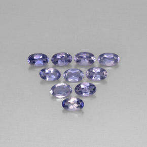 Achetez naturel ct bleue iolite gems, coupe ovale, en provenance madagascar chez gemselect. en stock, livraison internationale!