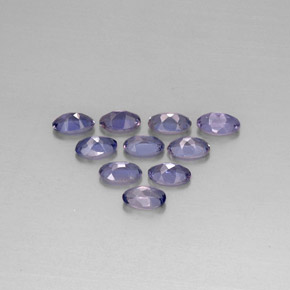 Achetez naturel ct bleue iolite gems, coupe ovale, en provenance madagascar chez gemselect. en stock, livraison internationale!