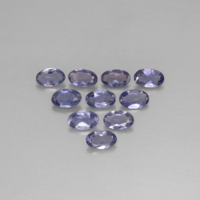 Achetez naturel ct bleue iolite gems, coupe ovale, en provenance madagascar chez gemselect. en stock, livraison internationale!