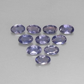 Achetez naturel ct bleue iolite gems, coupe ovale, en provenance madagascar chez gemselect. en stock, livraison internationale!