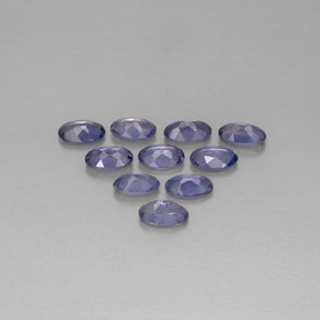 Achetez naturel ct bleue iolite gems, coupe ovale, en provenance madagascar chez gemselect. en stock, livraison internationale!
