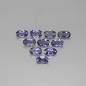 Achetez naturel ct bleue iolite gems, coupe ovale, en provenance madagascar chez gemselect. en stock, livraison internationale!