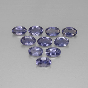 Achetez naturel ct bleue iolite gems, coupe ovale, en provenance madagascar chez gemselect. en stock, livraison internationale!