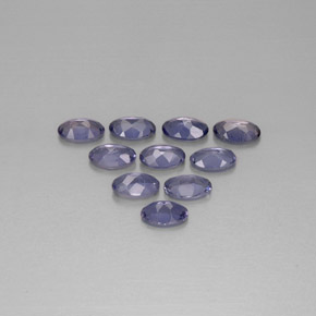 Achetez naturel ct bleue iolite gems, coupe ovale, en provenance madagascar chez gemselect. en stock, livraison internationale!