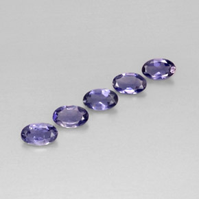 Achetez naturel ct bleue iolite gems, coupe ovale, en provenance madagascar chez gemselect. en stock, livraison internationale!