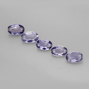 Achetez naturel ct bleue iolite gems, coupe ovale, en provenance madagascar chez gemselect. en stock, livraison internationale!