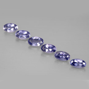 Achetez naturel ct bleue iolite gems, coupe ovale, en provenance madagascar chez gemselect. en stock, livraison internationale!