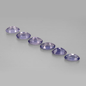 Achetez naturel ct bleue iolite gems, coupe ovale, en provenance madagascar chez gemselect. en stock, livraison internationale!