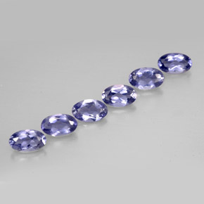 Achetez naturel ct bleue iolite gems, coupe ovale, en provenance madagascar chez gemselect. en stock, livraison internationale!