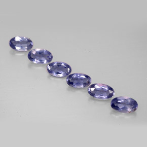 Achetez naturel ct bleue iolite gems, coupe ovale, en provenance madagascar chez gemselect. en stock, livraison internationale!