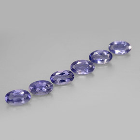 Achetez naturel ct Violet Bleu Iolite gems, Coupe ovale, En provenance Madagascar chez GemSelect. En stock, livraison internationale!