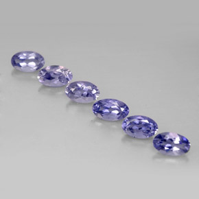 Achetez naturel ct Violet Bleu Iolite gems, Coupe ovale, En provenance Madagascar chez GemSelect. En stock, livraison internationale!