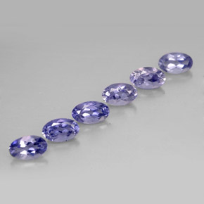Achetez naturel ct Violet Bleu Iolite gems, Coupe ovale, En provenance Madagascar chez GemSelect. En stock, livraison internationale!