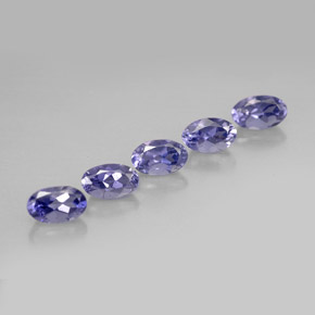 Achetez naturel ct bleue iolite gems, coupe ovale, en provenance madagascar chez gemselect. en stock, livraison internationale!