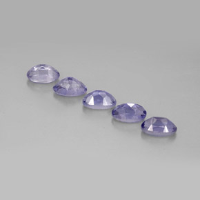 Achetez naturel ct Violet Bleu Iolite gems, Coupe ovale, En provenance Madagascar chez GemSelect. En stock, livraison internationale!