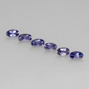 Achetez naturel ct bleue iolite gems, coupe ovale, en provenance madagascar chez gemselect. en stock, livraison internationale!