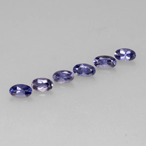 Achetez naturel ct bleue iolite gems, coupe ovale, en provenance madagascar chez gemselect. en stock, livraison internationale!
