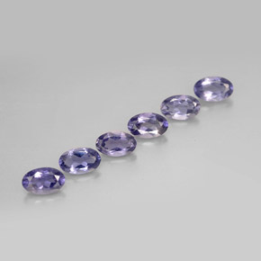 Achetez naturel ct bleue iolite gems, coupe ovale, en provenance madagascar chez gemselect. en stock, livraison internationale!