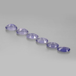 Achetez naturel ct bleue iolite gems, coupe ovale, en provenance madagascar chez gemselect. en stock, livraison internationale!
