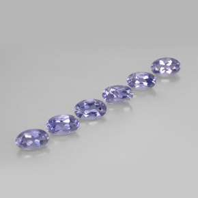 Achetez naturel ct Violet Bleu Iolite gems, Coupe ovale, En provenance Madagascar chez GemSelect. En stock, livraison internationale!