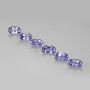 Achetez naturel ct Violet Bleu Iolite gems, Coupe ovale, En provenance Madagascar chez GemSelect. En stock, livraison internationale!
