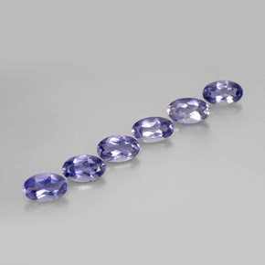 Achetez naturel ct bleue iolite gems, coupe ovale, en provenance madagascar chez gemselect. en stock, livraison internationale!