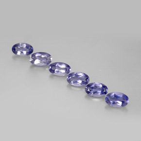 Achetez naturel ct bleue iolite gems, coupe ovale, en provenance madagascar chez gemselect. en stock, livraison internationale!